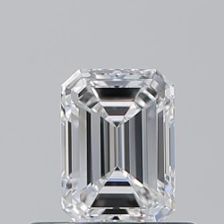 Diament szlif szmaragdowy, 0.5ct, VS1, D, GIA 1539388197